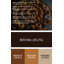 Art mural en métal brun Desserts Cronuts-1738045772