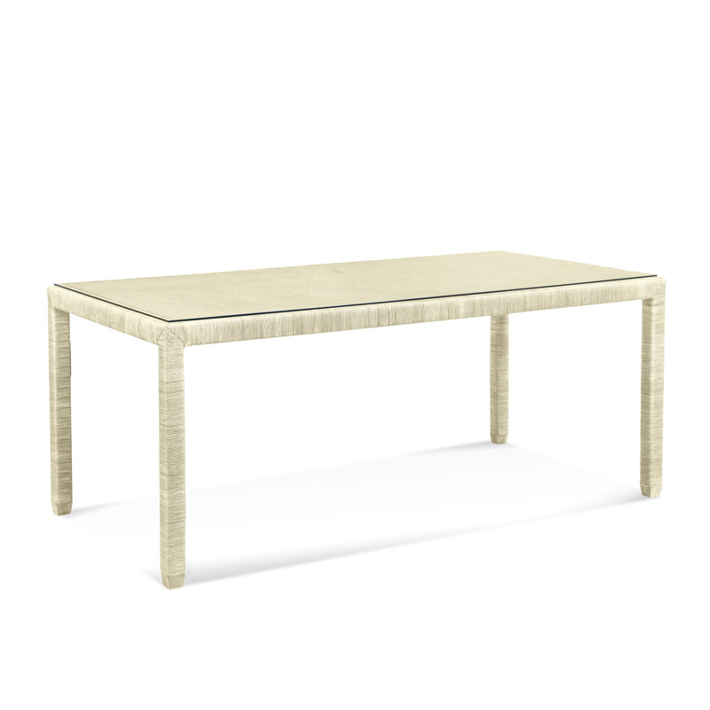 Glinda 72'' Dining Table, Bisque