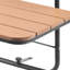 Table de bar d'extérieur réglable pour balustrades d'extérieur - 25 po x 24 po | Idée de cadeau