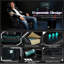 Metro Lane Adjustable Reclining Ergonomic Faux Leather Swiveling PC & Racing Game Chair with Footrest-767242974