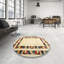 Tapis brun/vert/gris zone contemporaine-944450940