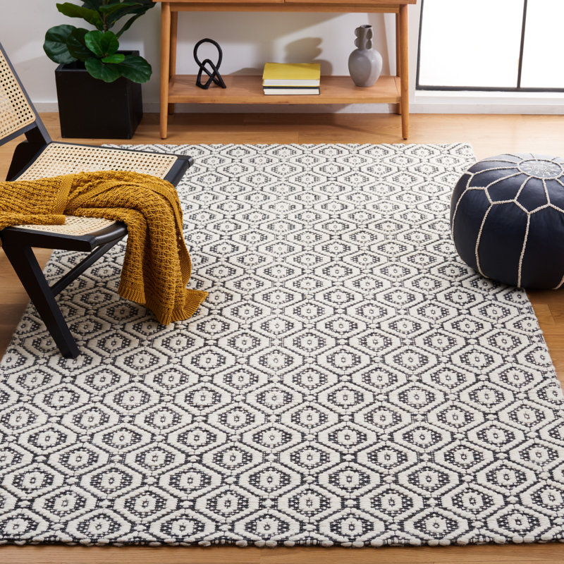 Marbella Hand Woven Performance Geometric Rug, Rectangle 8' x 10'