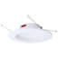10 Watt LED Downlight Retrofit 5-6 Inch CCT Selectable Round White Finish