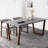 Sal Solid Wood Base Dining Table-1087910946