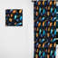 Cosmic Nomad Boho Motif III - Rideau abstrait Boho - Rideau abstrait obscurcissant - 1 panneau-107563613