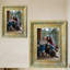 Cadre de table de table antique en or antique pour photos et décor de hall d'entrée 8 po x 10 po