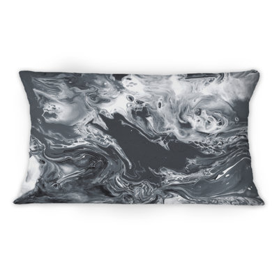 Coussin noir et blanc Creative