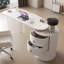 Bureaux blancs ovales en pierre-587959727-587959633