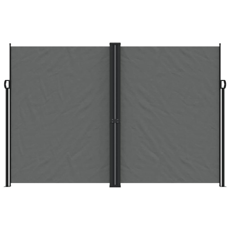 Vidaxl Retractable Side Awning Anthracite 86.6"X393.7"