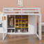 Lit mezzanine avec garde-robe intégré, tablettes, armoire et marches-1107431932-1107431935