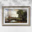 Écluse et moulin de Dedham, vers 1820 - John Constable - Estampe encadrée sur mesure-427465859-427465885-427465884