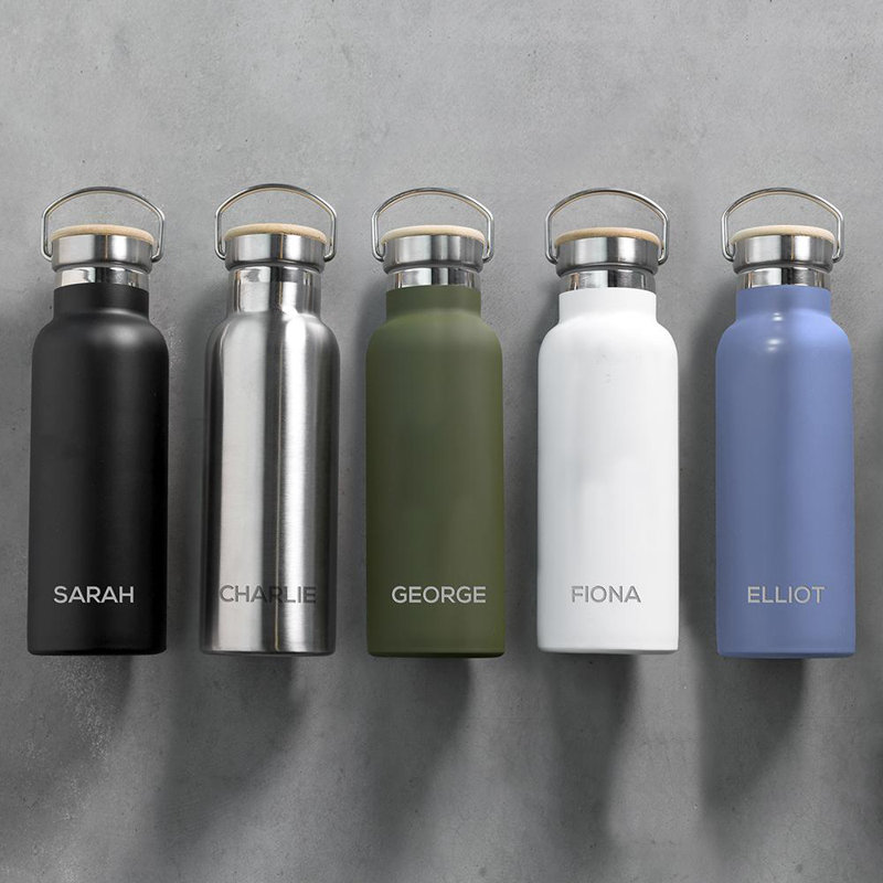 17 Stories Emmaly 354.9ml Double Wall Insulated Water Bottle, Yes