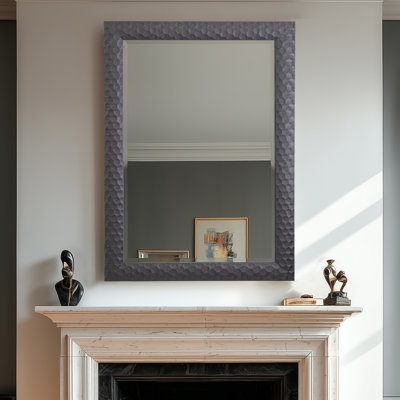 Miroir mural encadré H 41,5 po x l 29,5 po Sherman