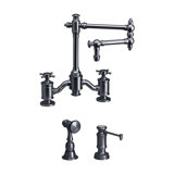 Towson Bridge Faucet - 12" Articulated Spout