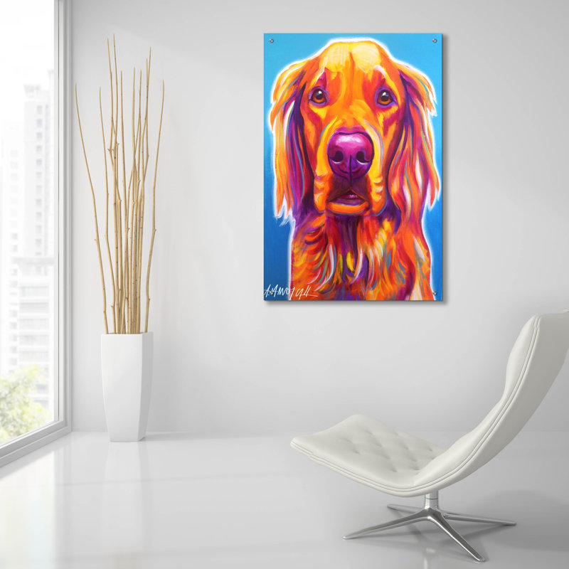 «Golden - Macie» par Dawg Painter, H 36 po x l 24 po x P 0,2 po