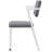 Grey and white open office chair-942591744