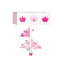 Krone Hall Tree 45cm Wide