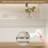 Bathroom Vanity Set 59" Modern Floating Bathroom Vanity White And Natural With Sink