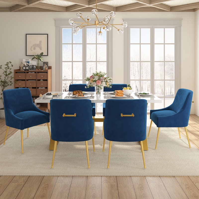 Ensemble repas pour 6 personnes Magallanes, Bleu marine