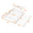 Queen Wooden Platform Bed with LED and Trundle and 2 Drawers-756622845