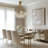 11-Light Lollipop Clear Glass Semi-Flush Mount