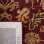Tapis rouge / noir en laine touffeté à la main Cranmore-19260377