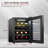 Schmécké Single Zone 13.6 " Freestanding 12 Bottle Wine Refrigerator