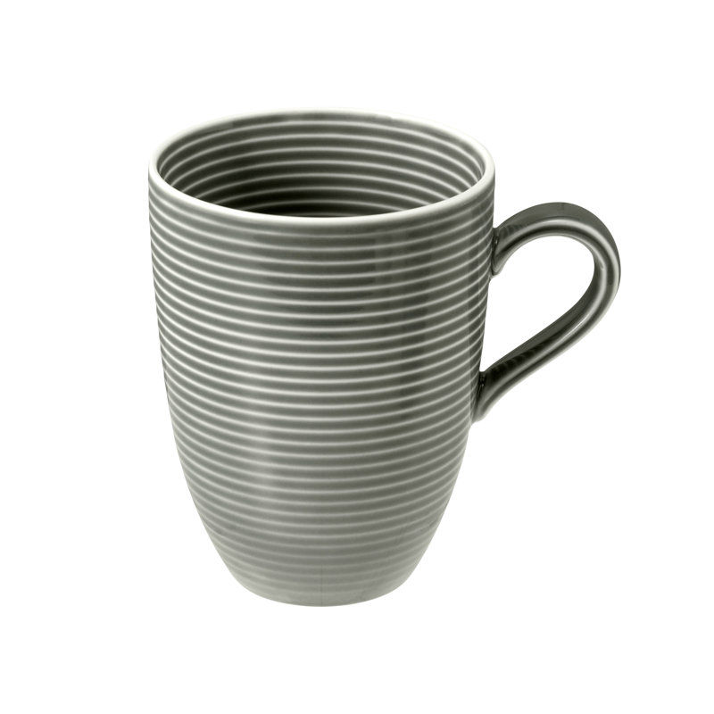 Porcelain Mug, Pearl Grey