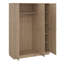 Bowery 3 Door Manufactured Wood Wardrobe-1182358619