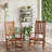 Schereville Patio Solid Wood Rocking Chair-1907662778