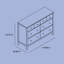 Horizon 6 Drawer Double Dresser-98239717