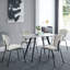 Chaise d'appoint en velours Krubel-757049698