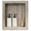 Insert de niche de douche imperméable en vinyle Palisade 17,5 po x 15,5 po Palisade