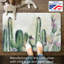 Tapis de cuisine Watercolor Cactus Comfort