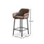 Counter Stool with Metal Frame-1334023126