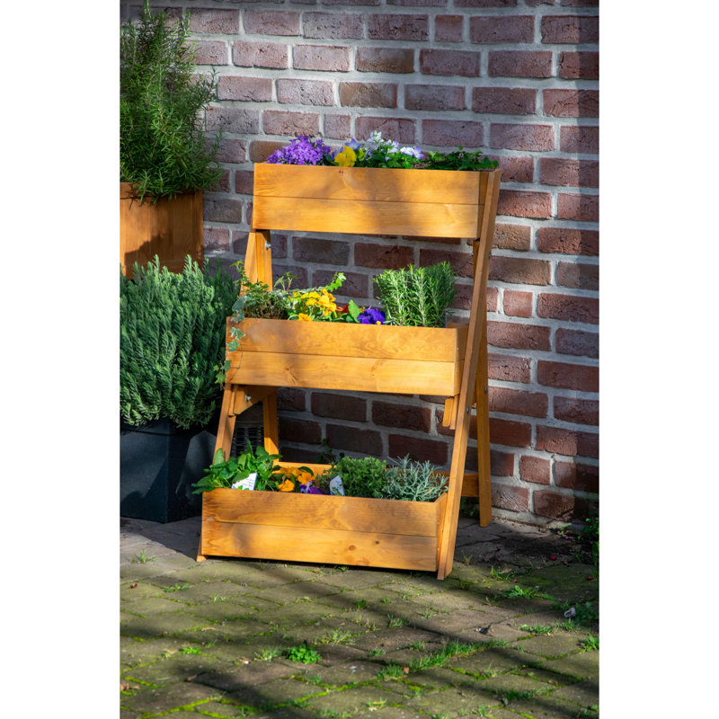 Wood Vertical Garden, Brown