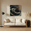 Art mural noir Sci Fi Basilisk