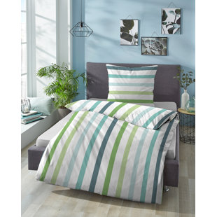 Striped Duvet Cover Set