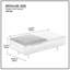 Table basse avec compartiment caché