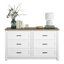 Commode double 6 tiroirs Vasia