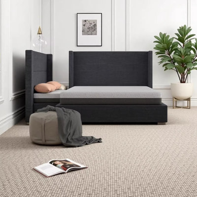 Pur Chill 10" Twin Medium Firm Mattress with Phase Change Cooling Fabric - White & Gray