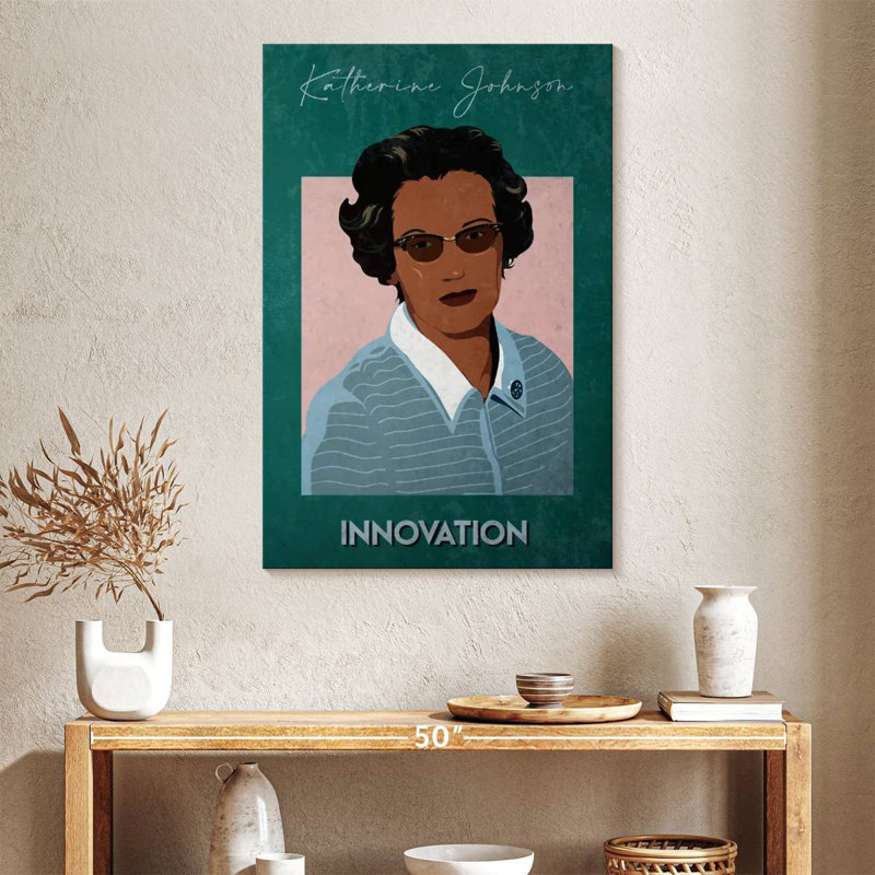 Katherine Johnson Innovation, H 39 po x l 26 po
