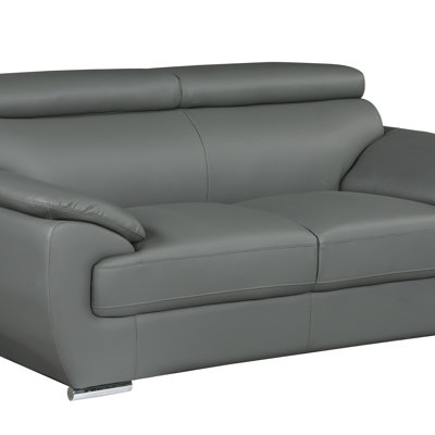 Causeuse en cuir