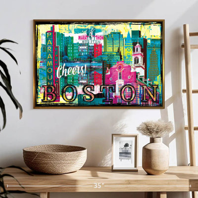 Repères grunge de Boston City
