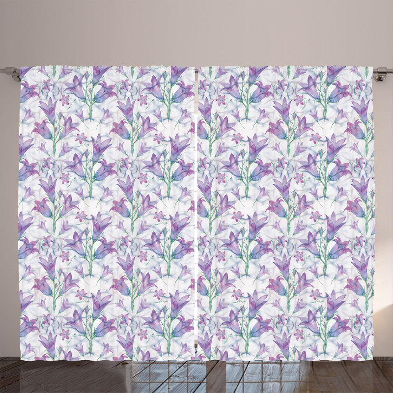 Semi Sheer Curtain Pair