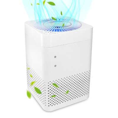 Airchoice Compact HEPA Air Purifier for Home, Quiet Air Cleaner for Bedroom & Living Room, 3 Fan Speeds, Removes Pet Dander, Dust & Smoke
