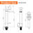 Single Hole Bathroom Vessel Faucet With Pop-Up Drain Kit Waterfall Vessel Bathroom Sink Faucet Stainless Steel Single Handle Tall Bathroom Basin Taps-108571254