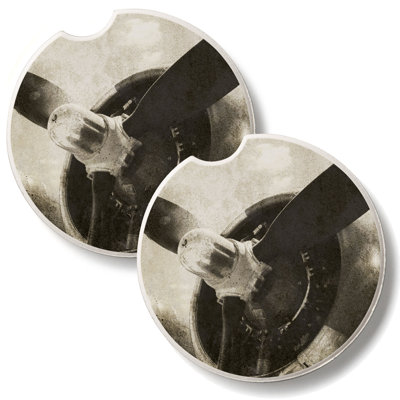 Ensemble de 2 sous-verres en hélice