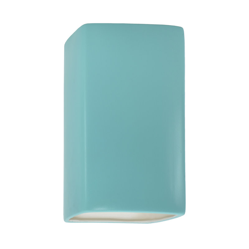 LED Outdoor Flush Mount, Antique Silver, Integrated LED, 9.5" H x 5.25" W x 4.5" D