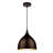 Chloe Lighting Walter Mini Pendant Ceiling Fixture – Industrial 1-Light Oil Rubbed Bronze Round Hanging Light With 10" Width-400087635-339828956